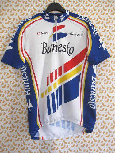 Maillot cycliste banesto - maillot,
