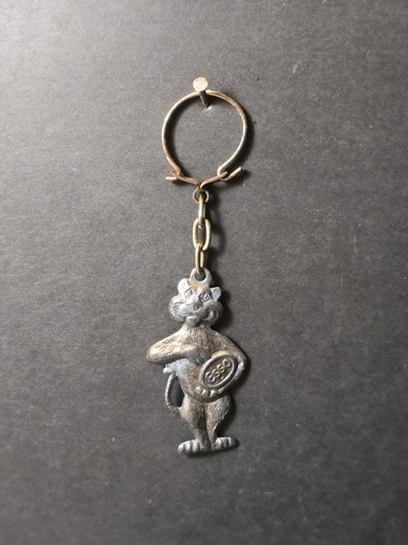 Porte clé vintage tigre - porte,