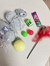 Lot jouets et accessoires pour chat
