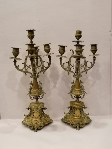 Paire chandeliers - paire,
