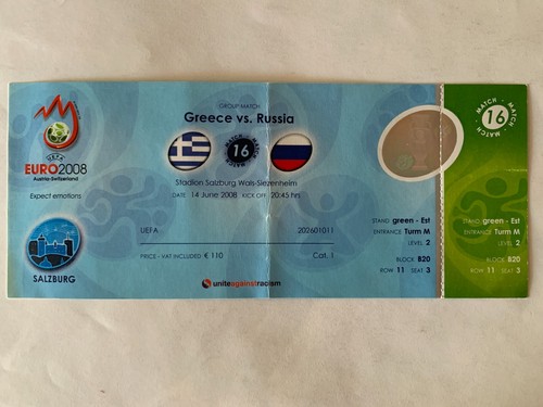 Ticket match uefa euro 2008 - ticket, 14