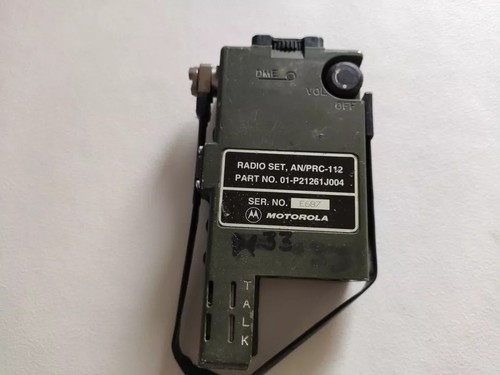 Motorola prc 112 radio set - radio,