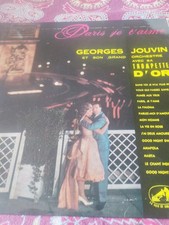 Georges Jouvin Paris je t'aime 33 tours petit format VG++