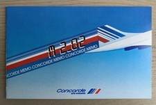 CONCORDE Air France, Livret Technique Offert Aux Passagers