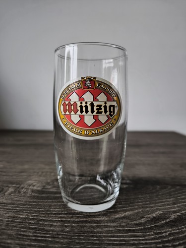 Verre bière mutzig - verre, à