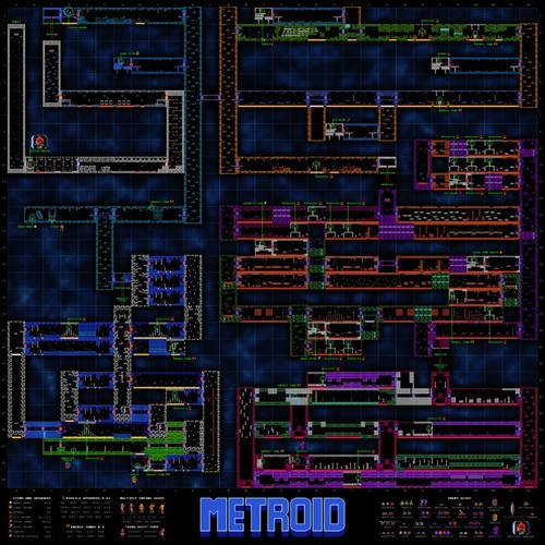 Metroid ultimate poster - metroid,