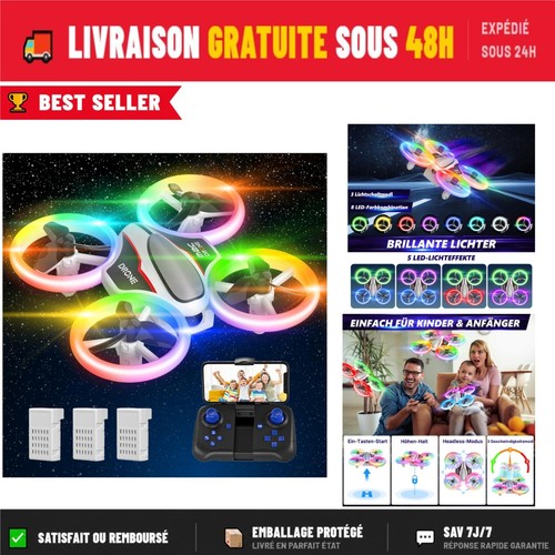 Mini drone avec caméra 1080p - mini,