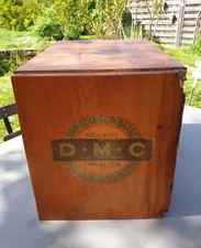 Très Rare Meuble Ancien Fils Et Lacets DMC - Mercerie Ancienne