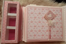 album photo naissance scrapbooking fille