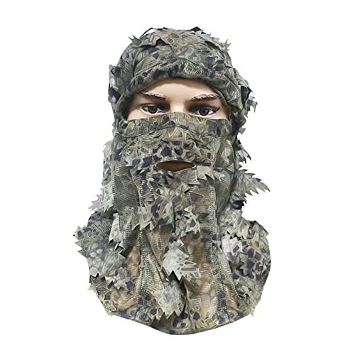 Ghillie camouflage leafy hat - camouflage,