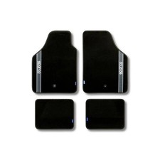 JEU DE 4 TAPIS DE SOL TISSU