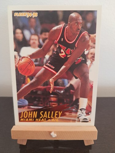 John salley heat fleer 95 - john, 94/95