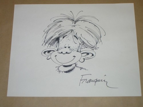 Rare dessin original - original, jules