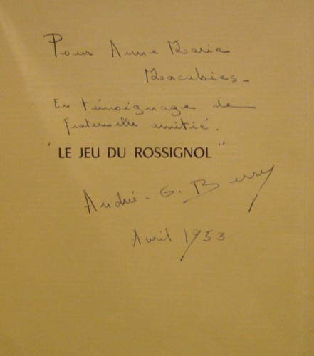 Berry andrée le jeu - berry,