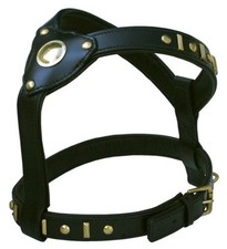 Harnais en cuir Knight S/G Américain Pit Bull Staffordshire Terrier Boxer Chien