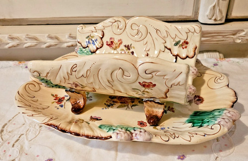 Ensemble plat avec - ,