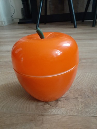 Ancien seau glaçons pomme - glaçons,