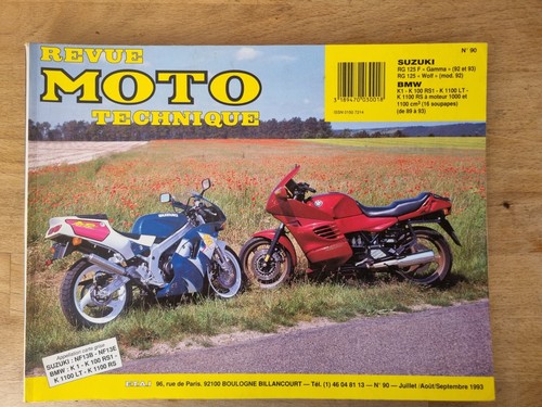 Revue technique moto 90 - technique, n°