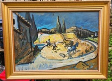 La fenaison par Auguste CHABAUD 1882-1955