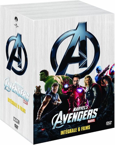 Dvd intégrale marvel - dvd,