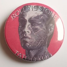 Badges à épingle pins button Rolling Stones Tatoo You