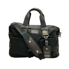 TUMI ALPHA BRAVO Porte-documents/sac à bandoulière 2 voies 22340HKH, nylon noir