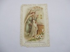 ANCIENNE IMAGE PIEUSE CANIVET ANDENKEN AN DIE ERSTE HEIL COMMUNION