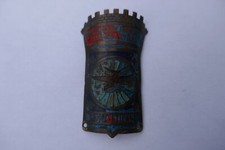 plaque de vélo ancienne  d