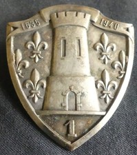 Insigne béret 1er Régiment