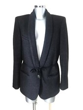 ISABEL MARANT - VESTE en  LAINE  - ANTHRACITE - TAILLE 38fr - TBE