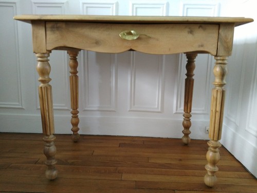 Table écritoire ancienne avec