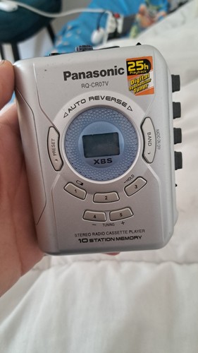 Walkman panasonic cr07v - rq-, /