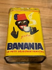 Boite acier ancienne Banania /