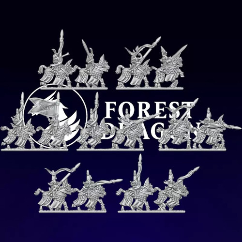 Hauts elfes cavalerie - -,
