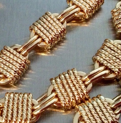 Bracelet 18cm plaqué or - en,
