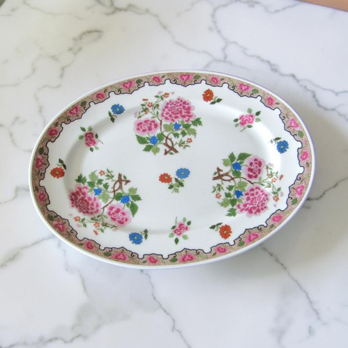 Plat ovale porcelaine - plat,