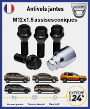 Ecrous antivol de roues noir Dacia