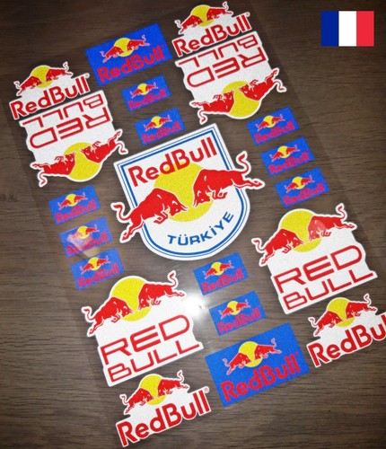 Autocollant red sponsor - red, b