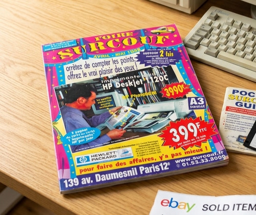 1998 surcouf catalog rare - 1998,