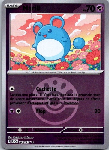 Carte pokémon marill - carte,