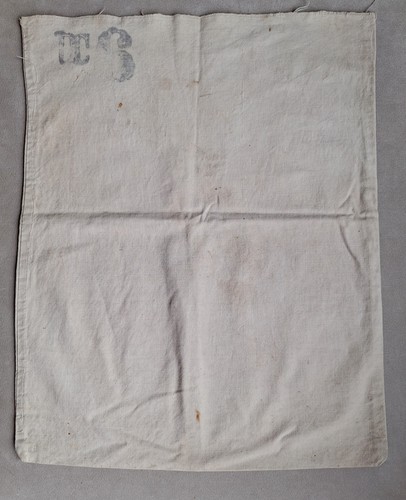 Sac ancien toile marquage - en,