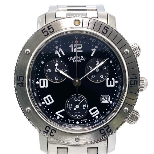 Chronographe hermes clipper - chronographe,
