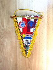 Fanion wimpel pennant Bayern Munchen V Aston Villa Champions Cup Final 1982