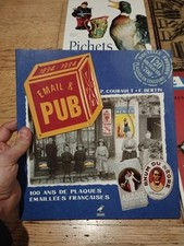 email & pub 100 ans de plaques émaillées françaises éditions Ouest France 1998