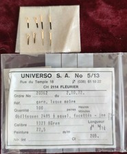 4 PAIRE D'  AIGUILLE