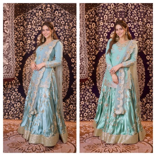 Lehenga choli party wear - lehenga,