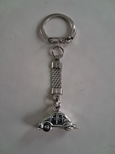 Porte clés 2cv métal - porte, en