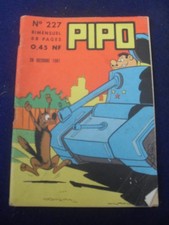 BD " PIPO " N° 227  DU  20