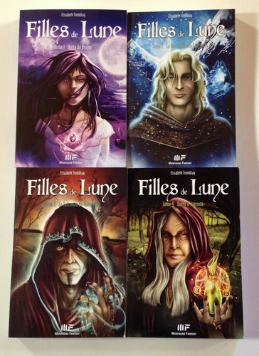Filles lune tomes à 4 - à,