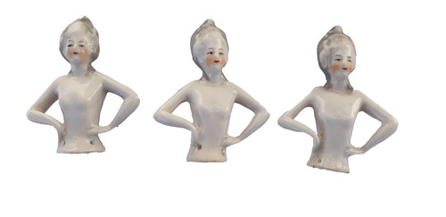 Demi figurine half doll - demi-figurine,